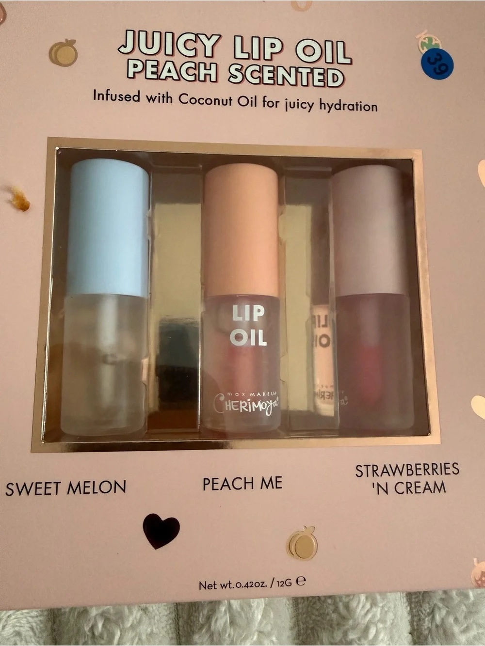 Juicy Lip Oil - Peach Scented (Peach Tint)